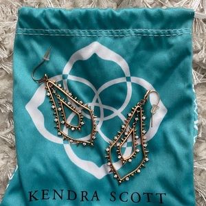 Kendra Scott Earrings: Alice Drop in Rose Gold